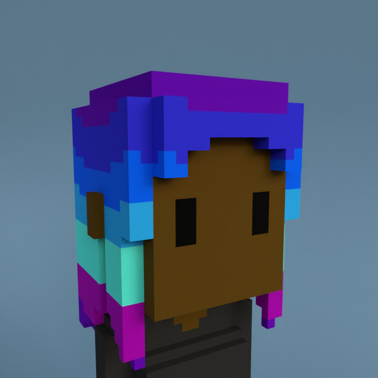 Meebit #3075 — Portrait