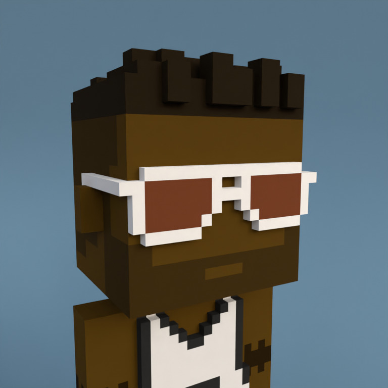 Meebit #3077 — Portrait