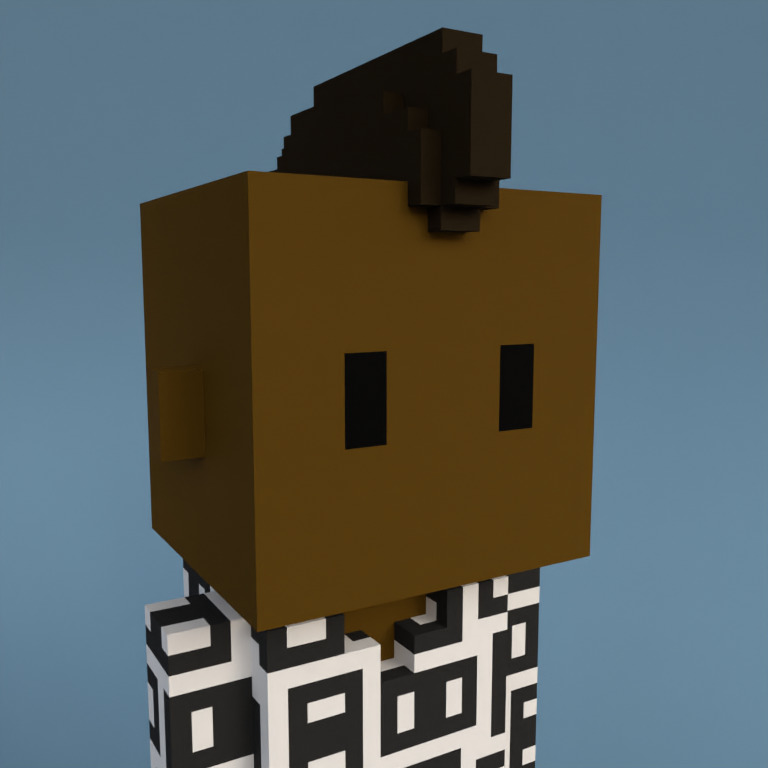 Meebit #3083 — Portrait