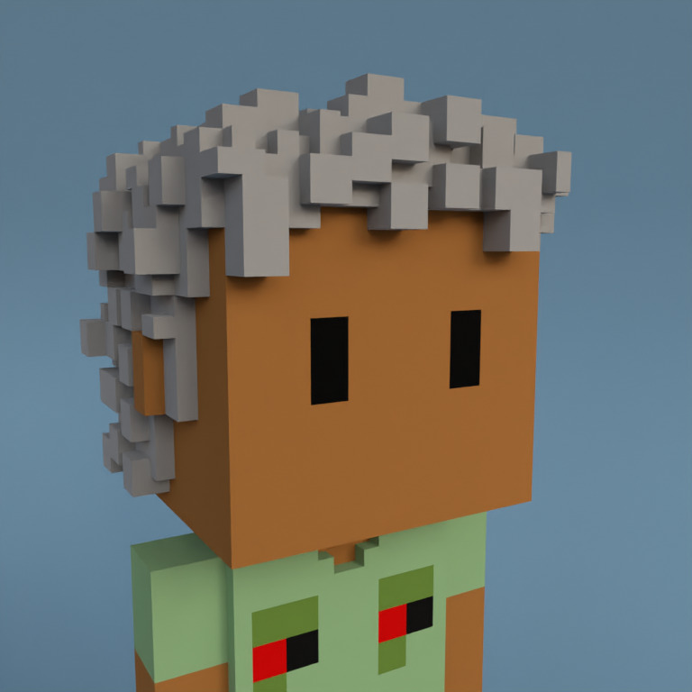 Meebit #3087 — Portrait
