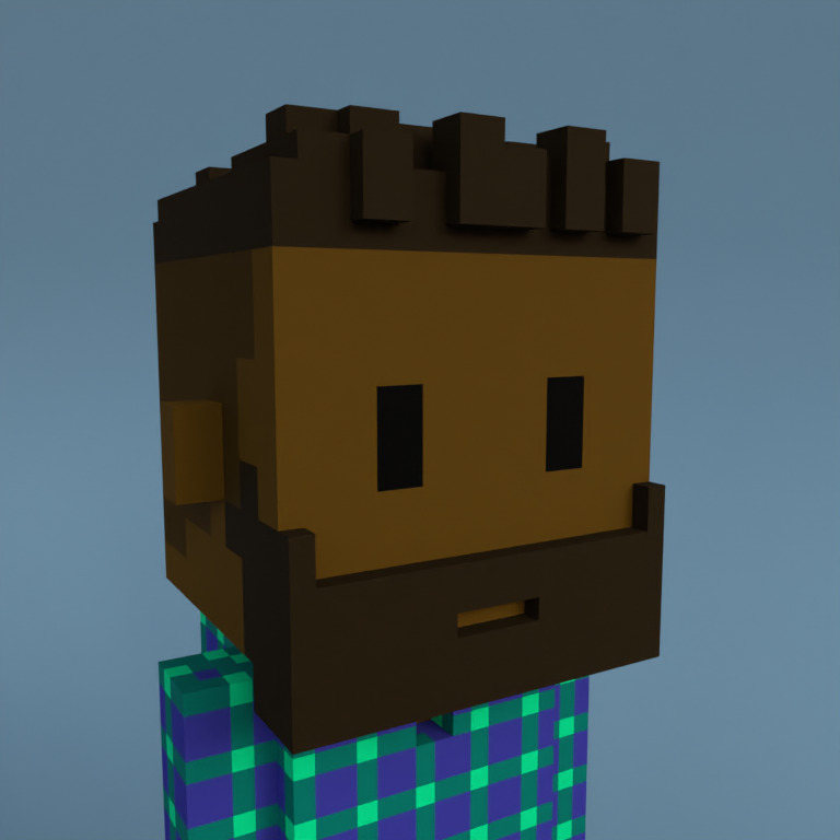 Meebit #3088 — Portrait