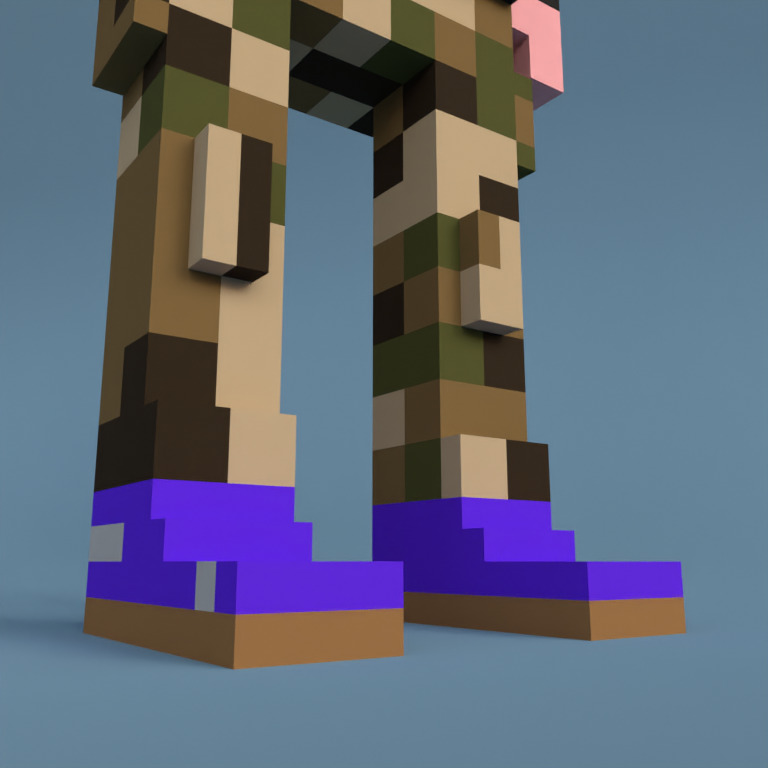 Meebit #3091 — Shoes