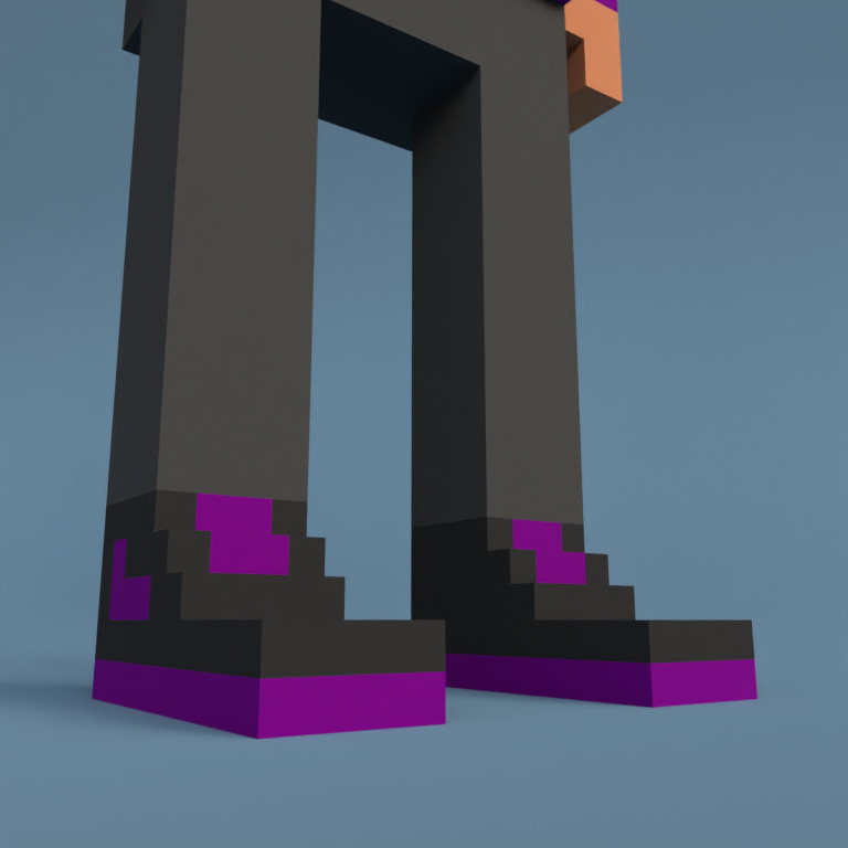Meebit #3092 — Shoes