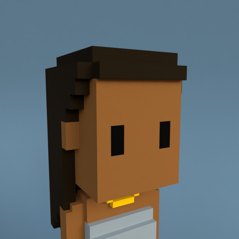 Meebit #3093 — Portrait