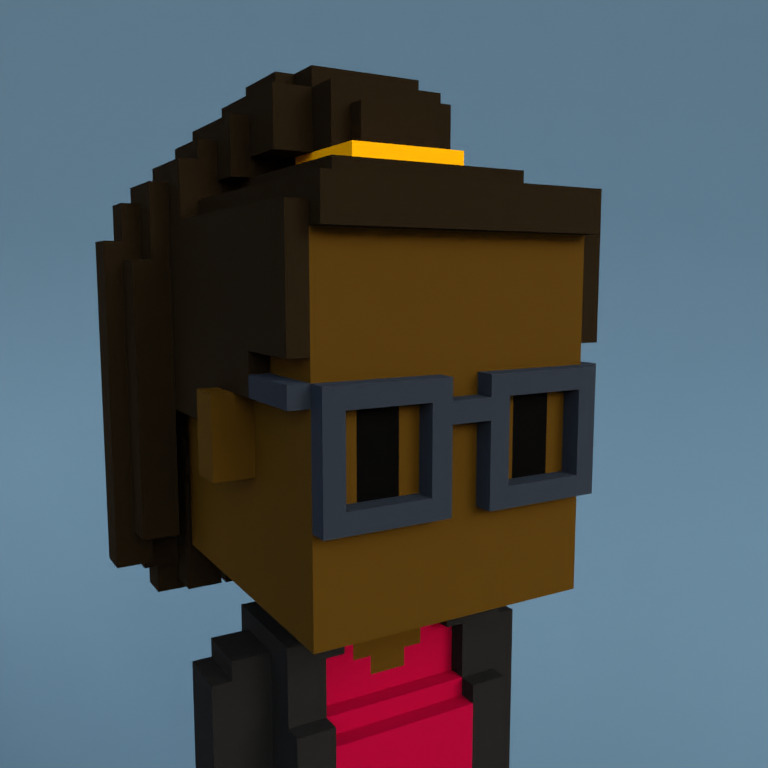 Meebit #3096 — Portrait