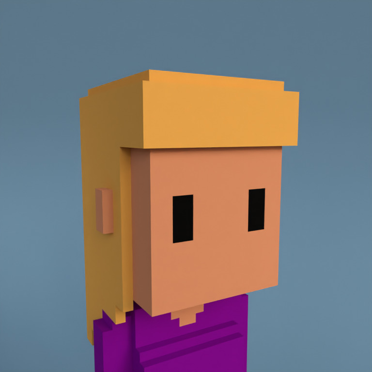 Meebit #3098 — Portrait