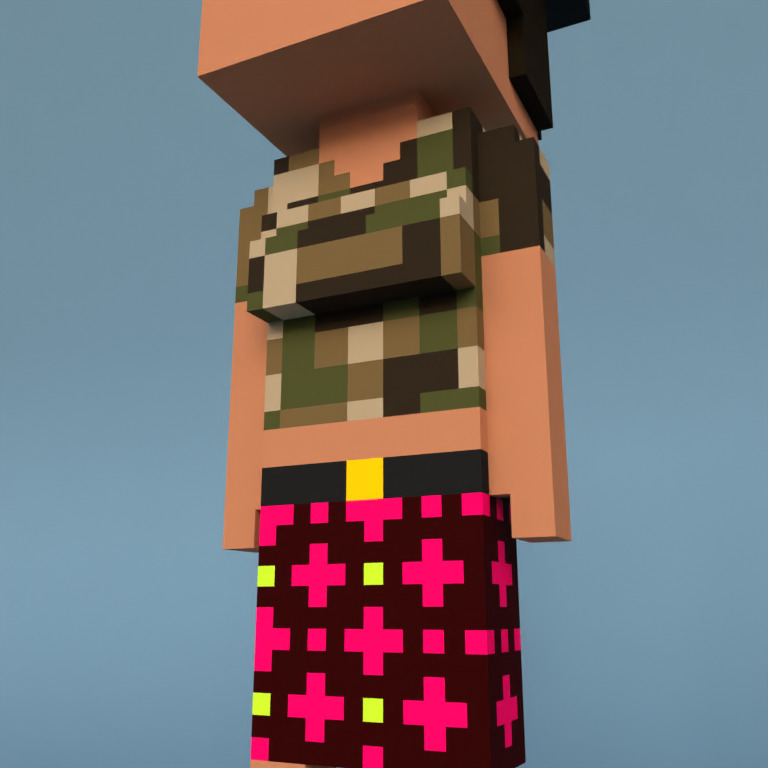 Meebit #3099 — Outfit
