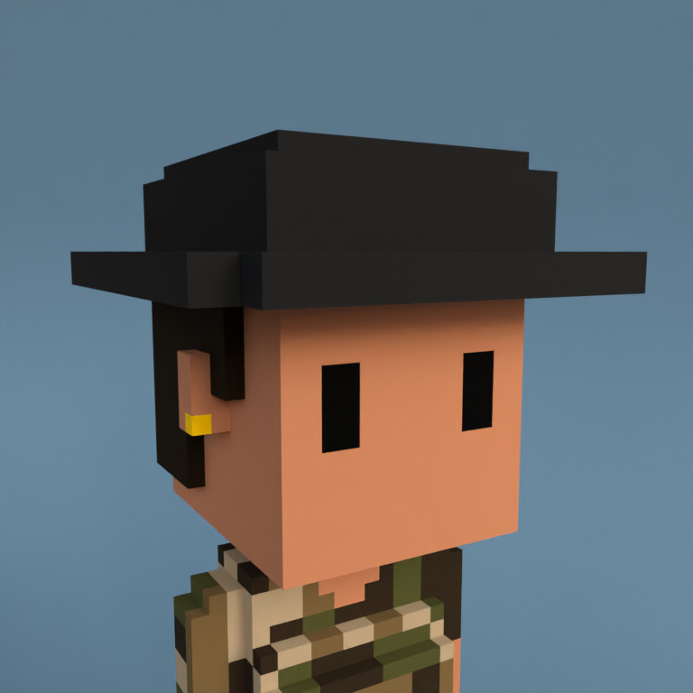 Meebit #3099 — Portrait