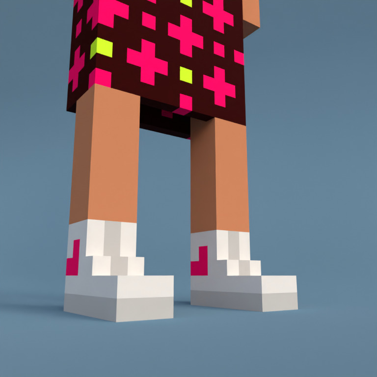 Meebit #3099 — Shoes