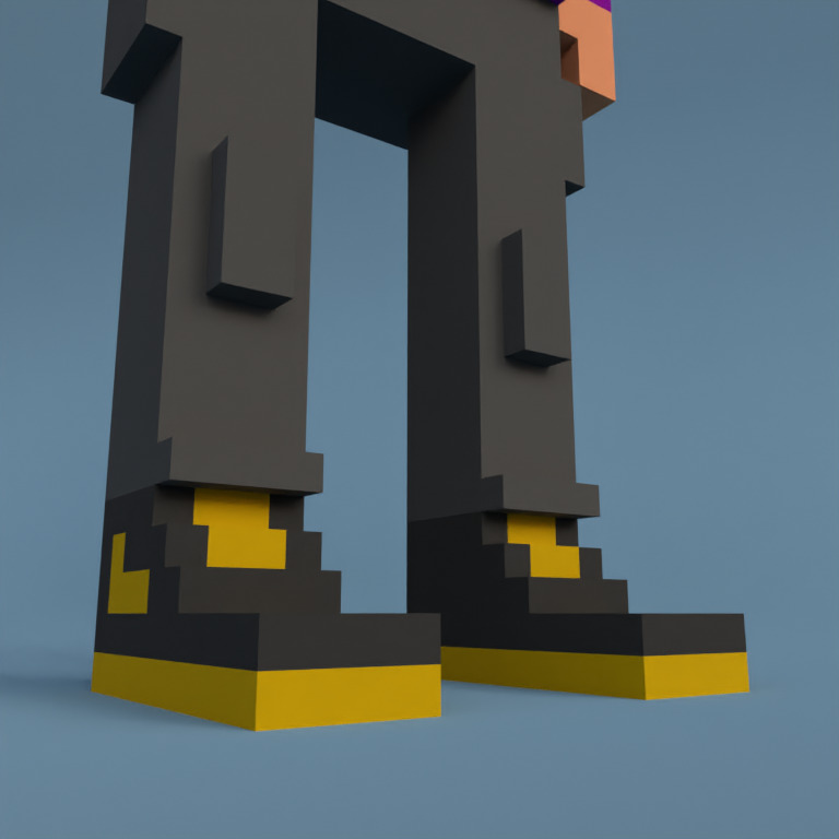 Meebit #3101 — Shoes