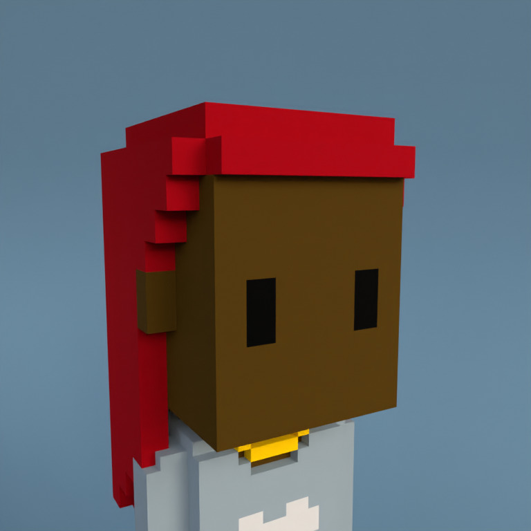 Meebit #3106 — Portrait