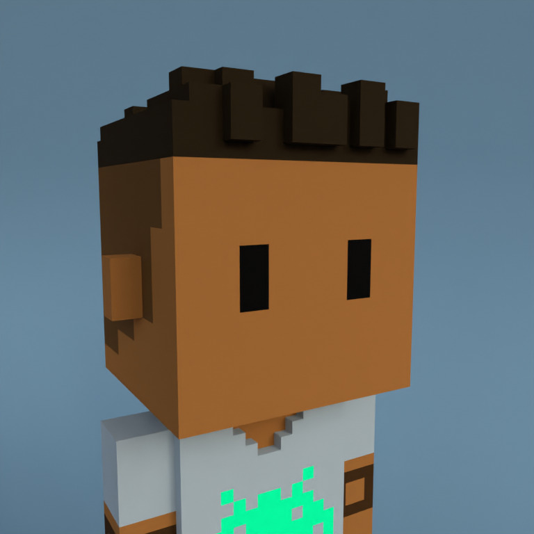 Meebit #3110 — Portrait