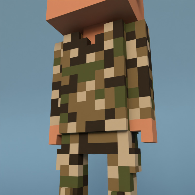 Meebit #3121 — Outfit