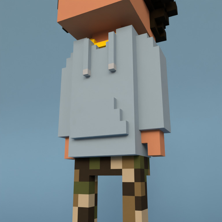 Meebit #3122 — Outfit