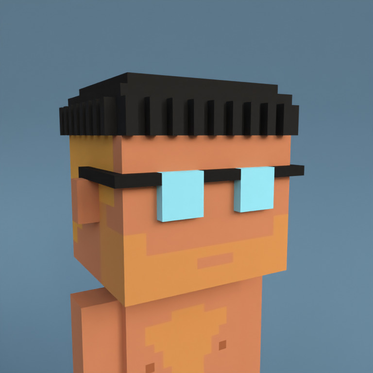 Meebit #3123 — Portrait