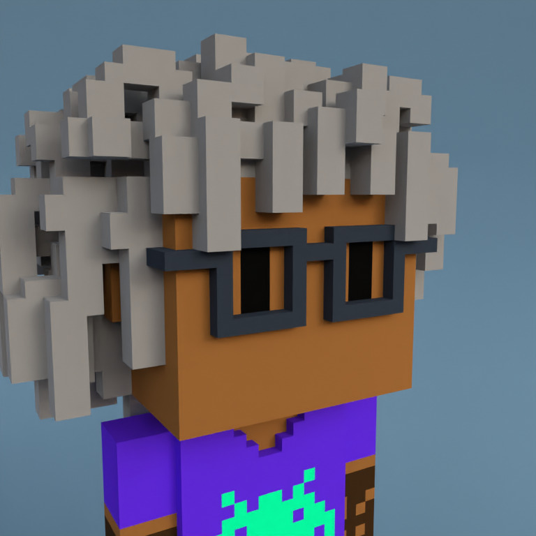 Meebit #3124 — Portrait