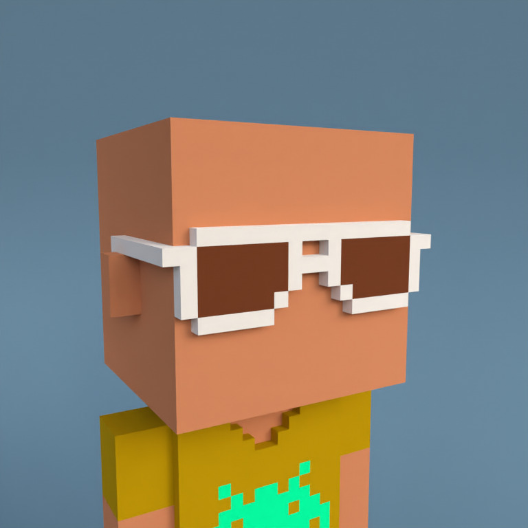 Meebit #3125 — Portrait