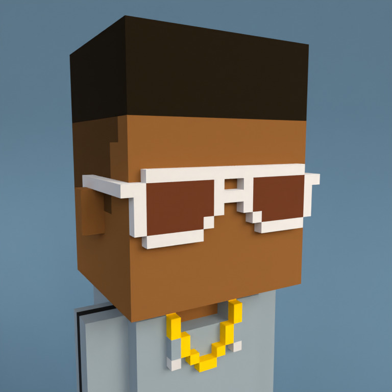 Meebit #3126 — Portrait
