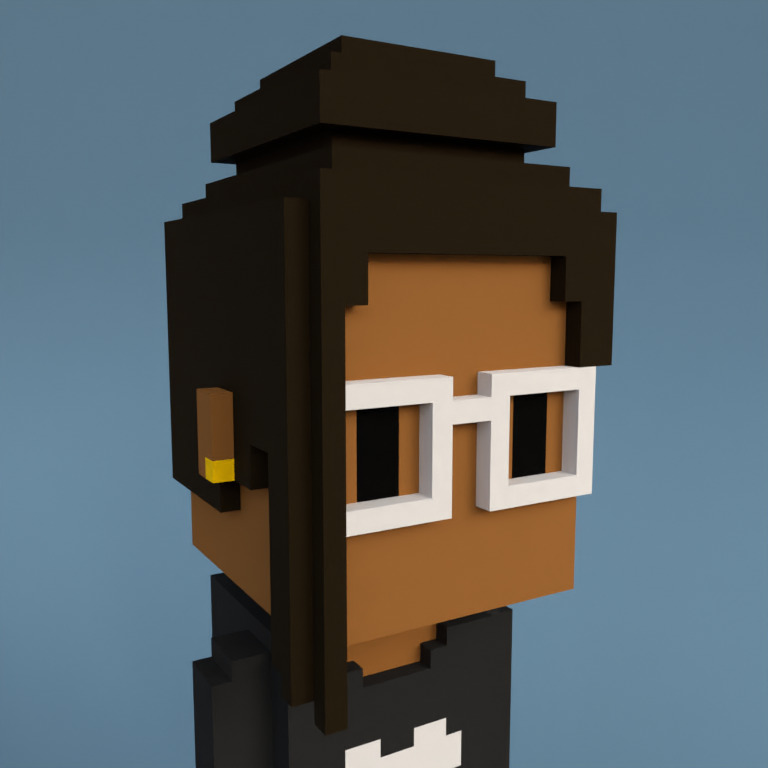 Meebit #3128 — Portrait