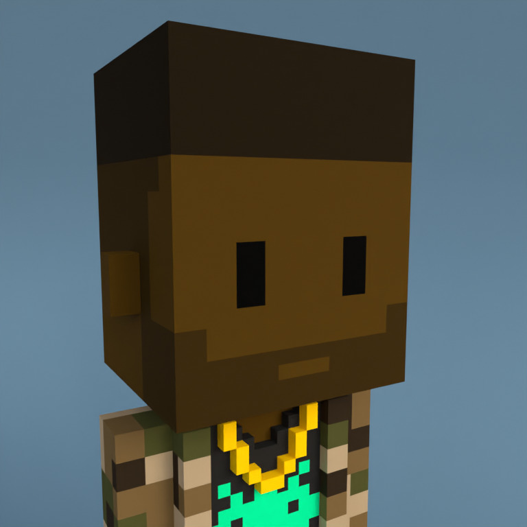 Meebit #3132 — Portrait