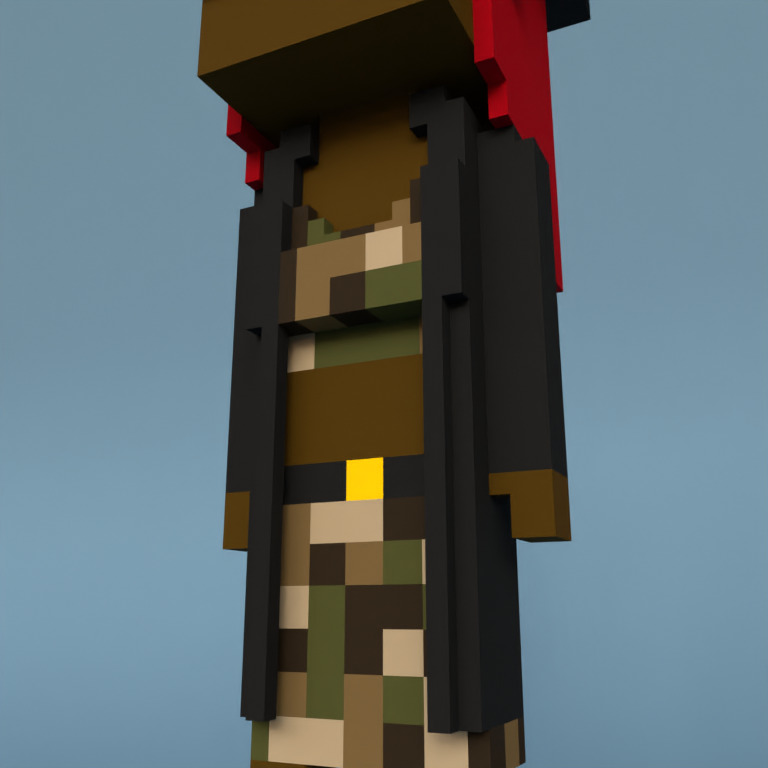 Meebit #3133 — Outfit