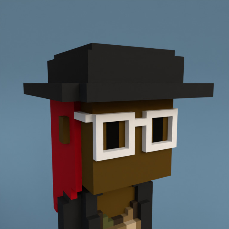 Meebit #3133 — Portrait