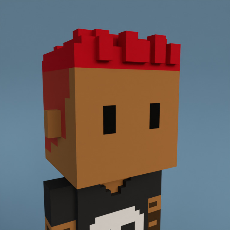 Meebit #3140 — Portrait