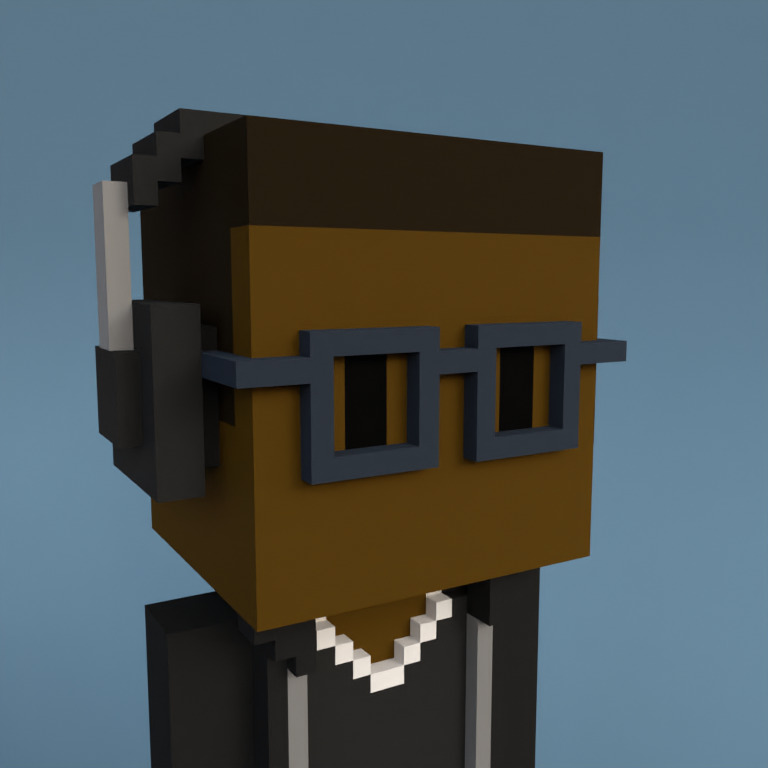 Meebit #3141 — Portrait