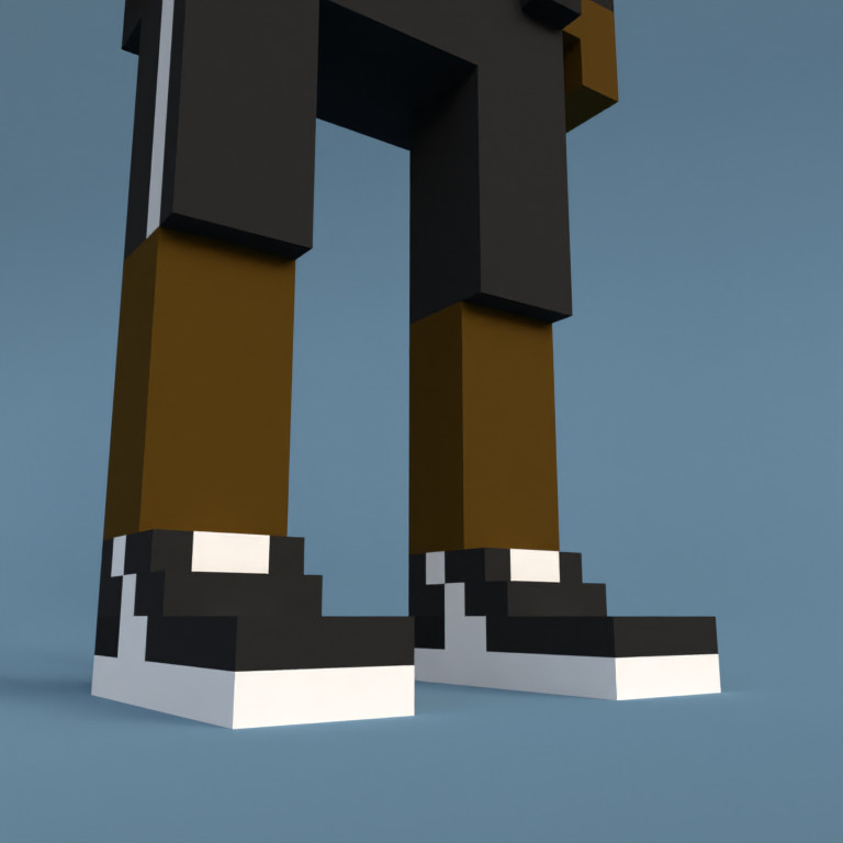 Meebit #3141 — Shoes