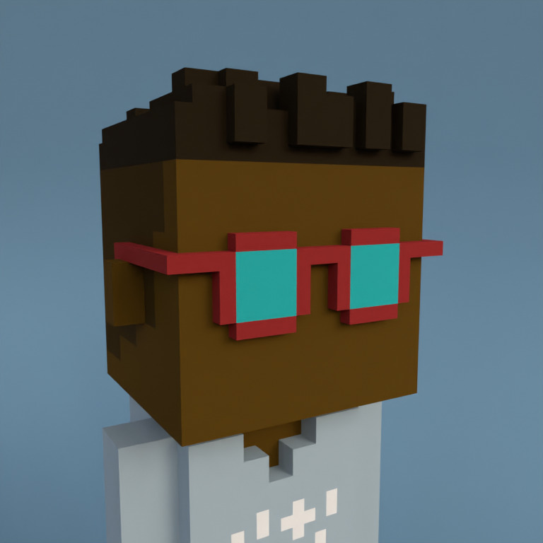 Meebit #3142 — Portrait