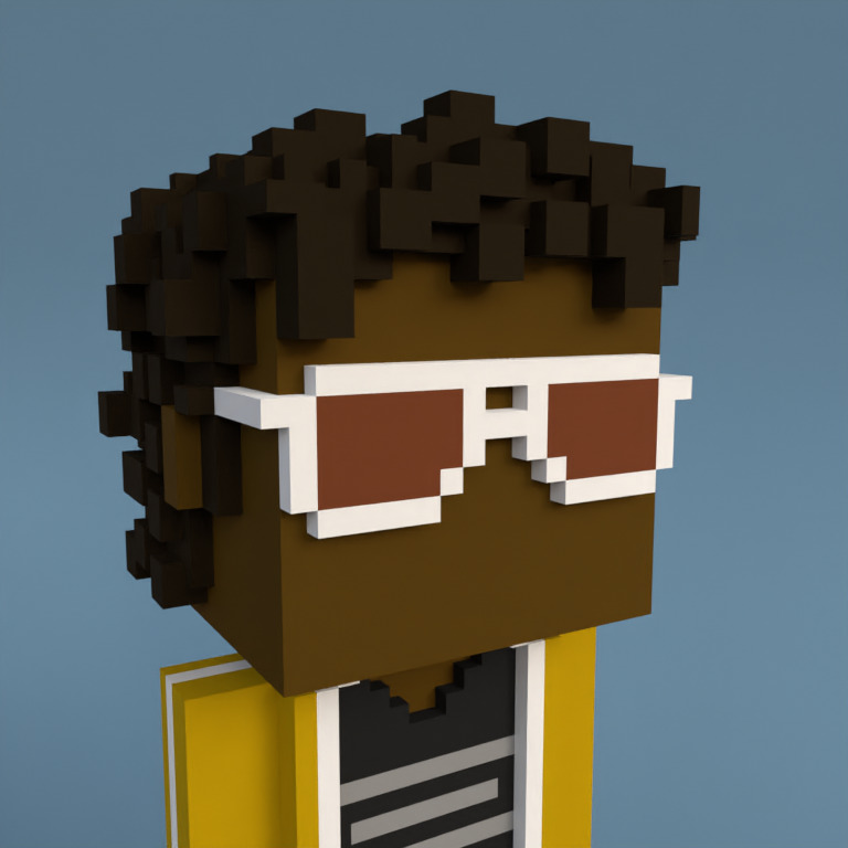 Meebit #3143 — Portrait