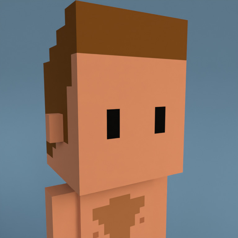 Meebit #3144 — Portrait