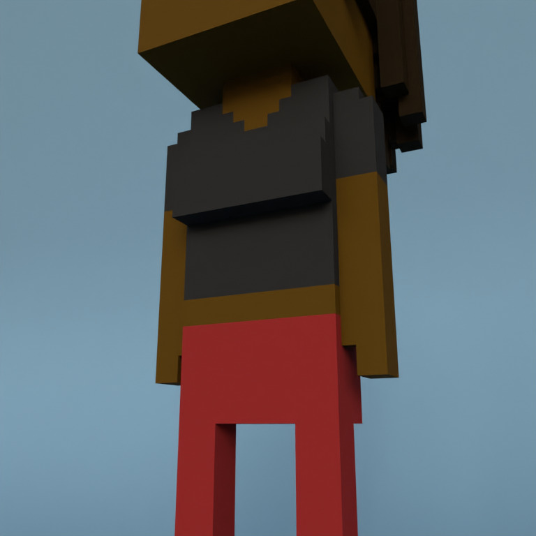 Meebit #3147 — Outfit