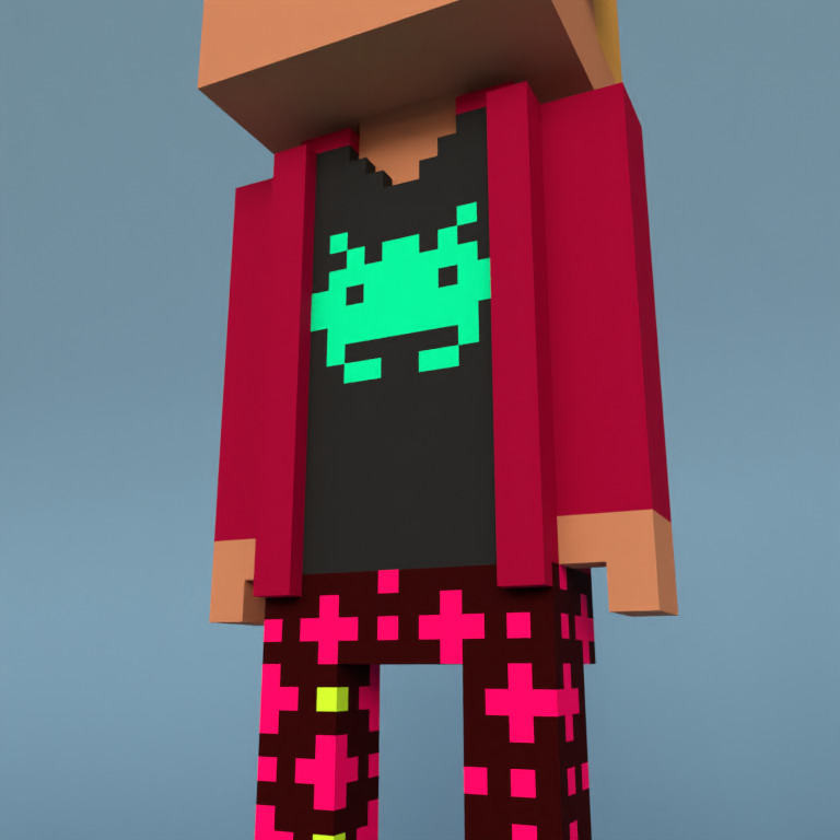 Meebit #3154 — Outfit