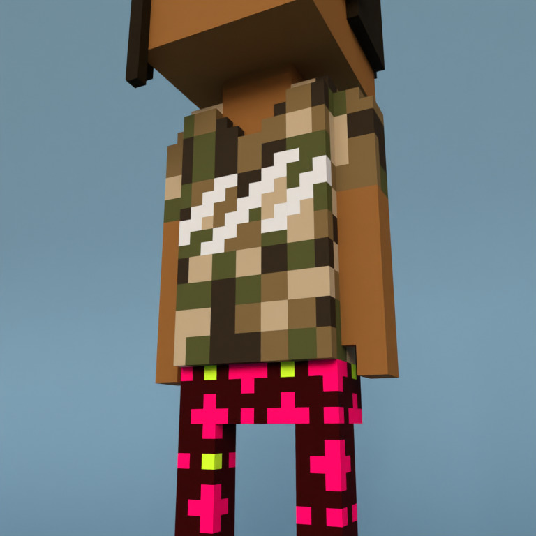 Meebit #3182 — Outfit