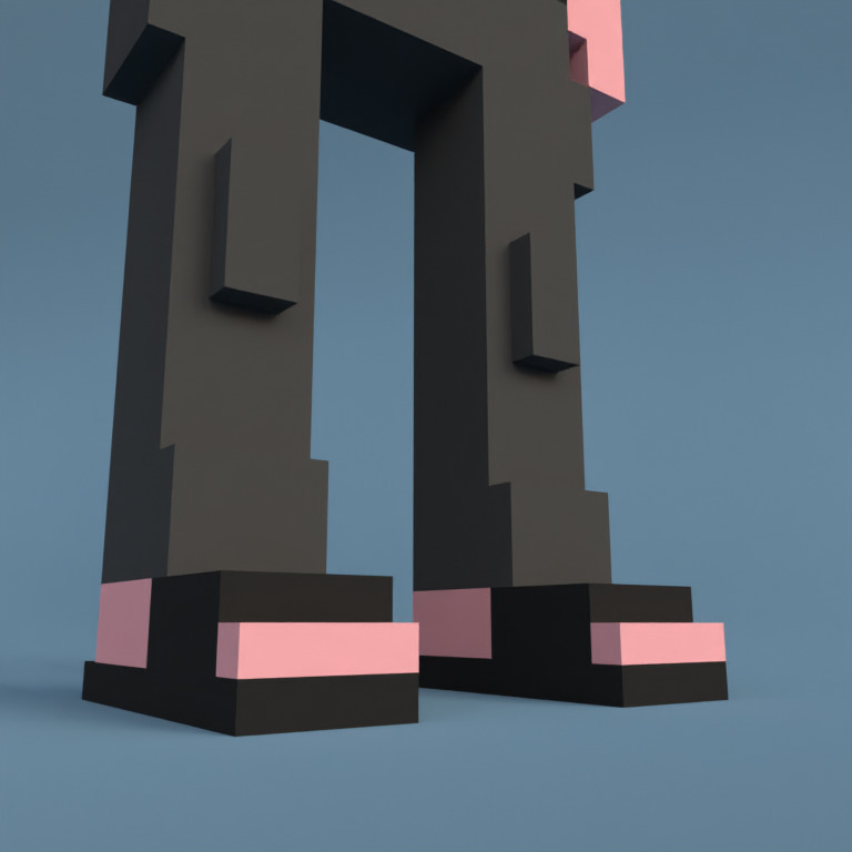 Meebit #3199 — Shoes