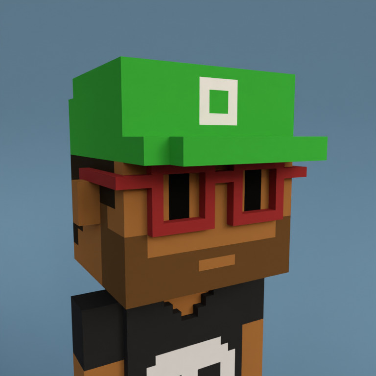 Meebit #3201 — Portrait