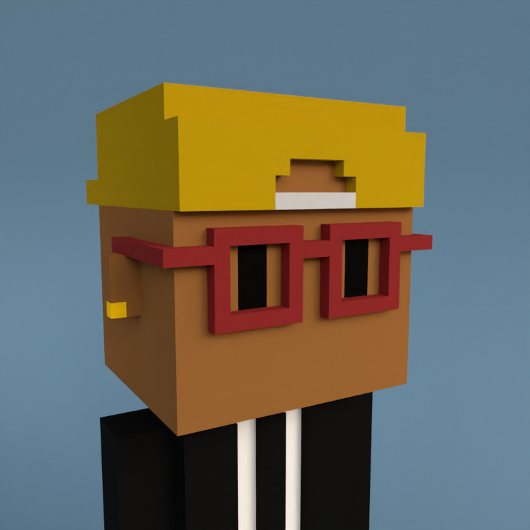 Meebit #3202 — Portrait