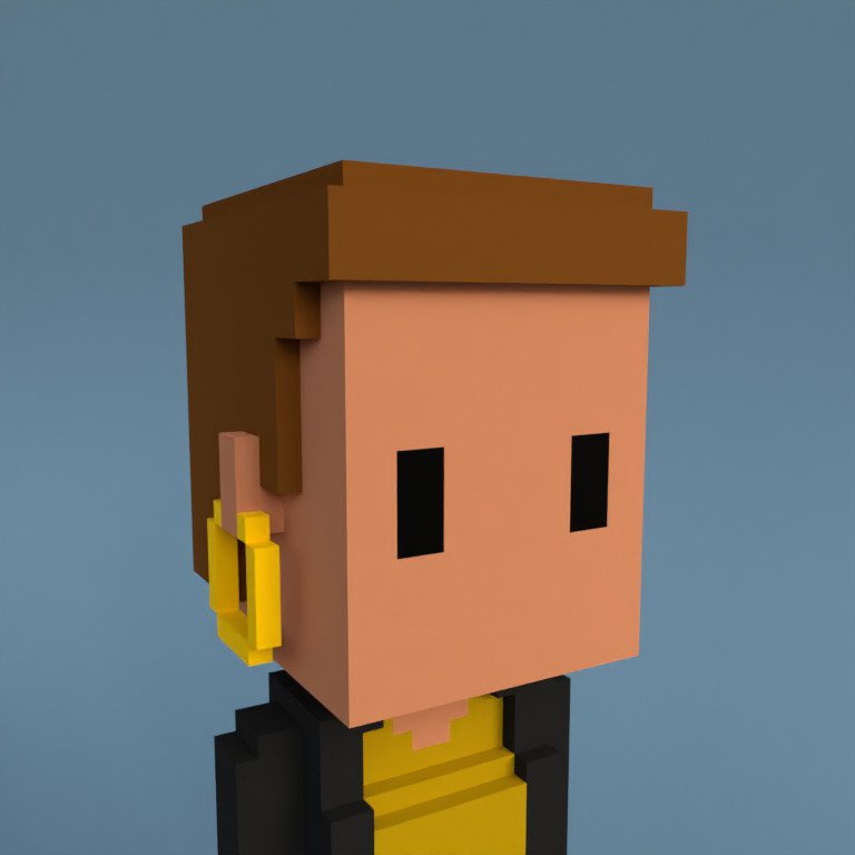 Meebit #3204 — Portrait