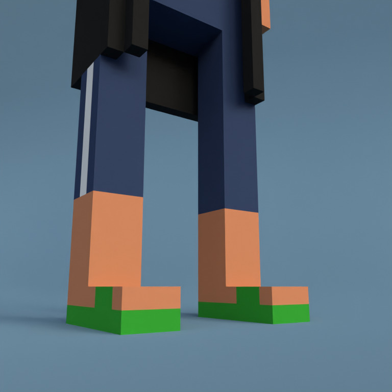 Meebit #3204 — Shoes