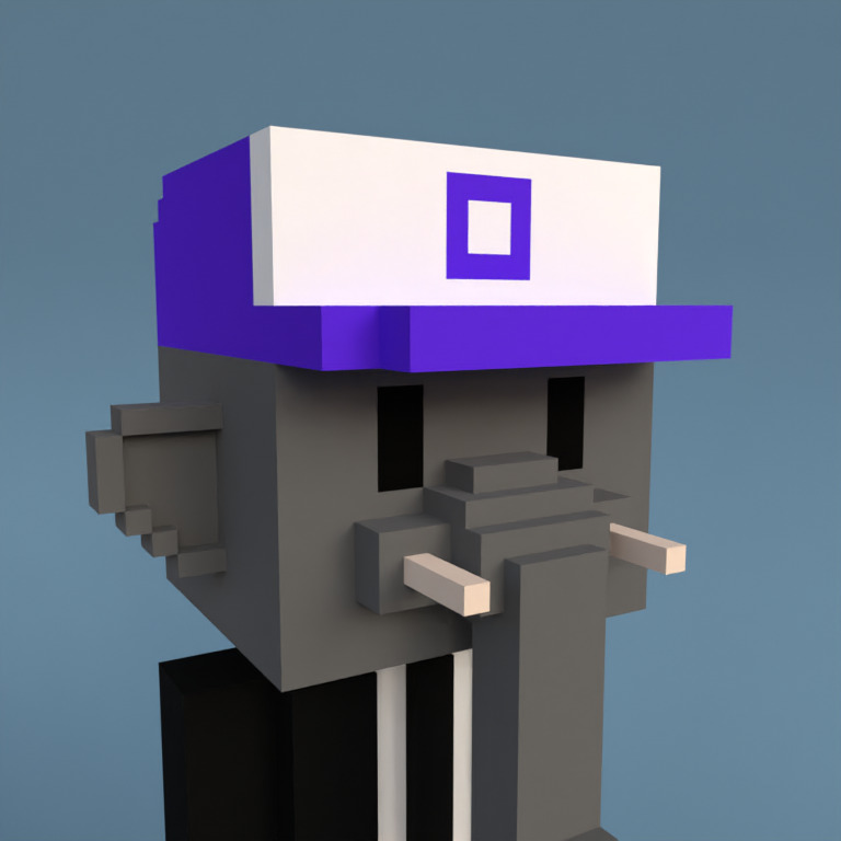 Meebit #3207 — Portrait