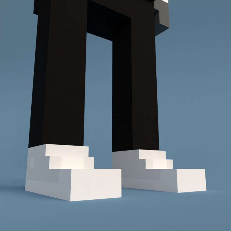 Meebit #3207 — Shoes