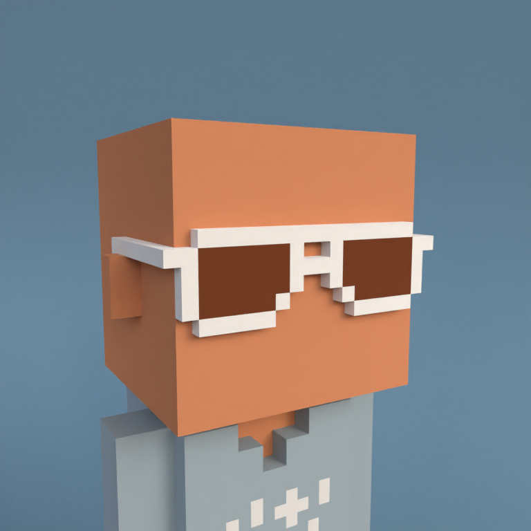 Meebit #3208 — Portrait