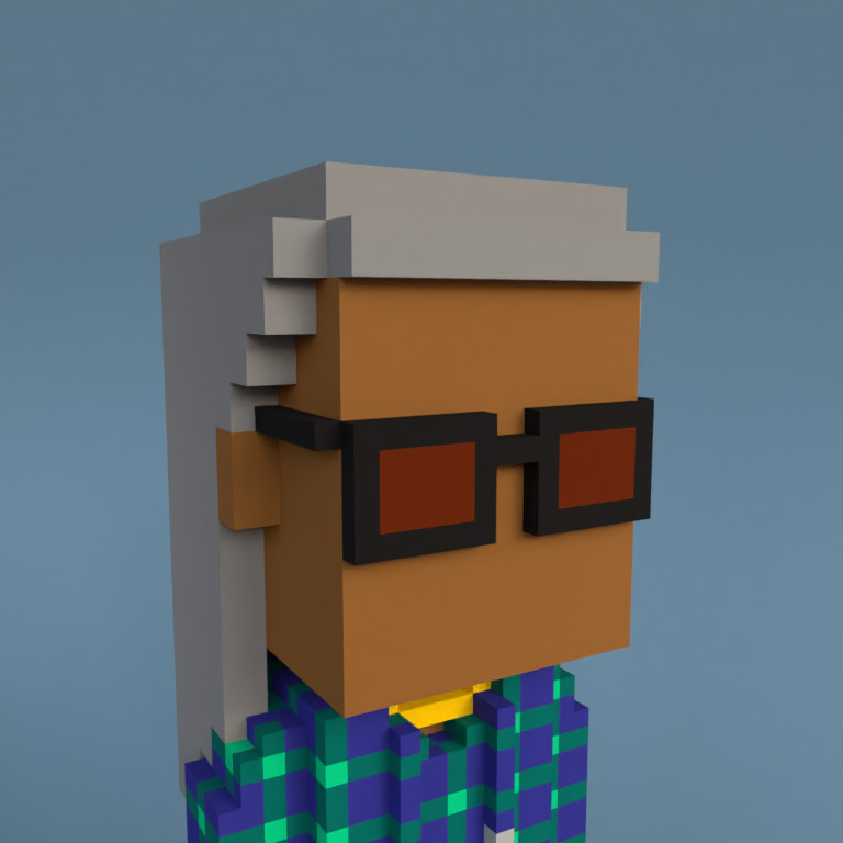Meebit #3209 — Portrait