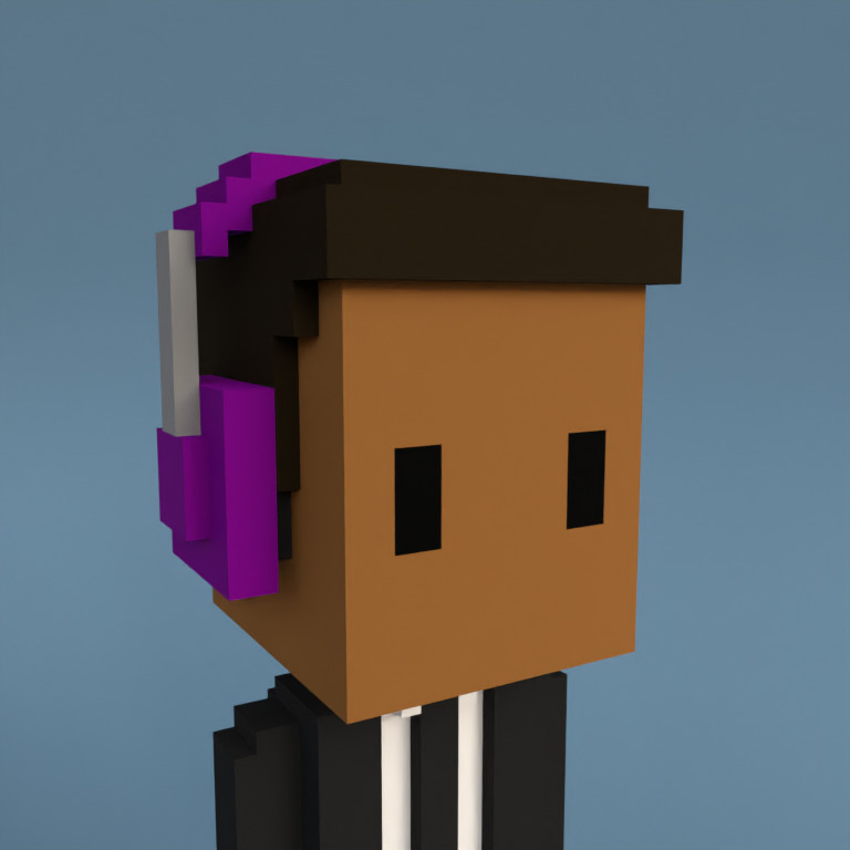 Meebit #3212 — Portrait