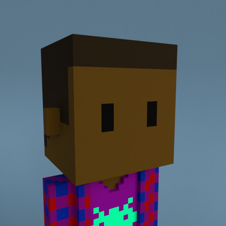 Meebit #3213 — Portrait