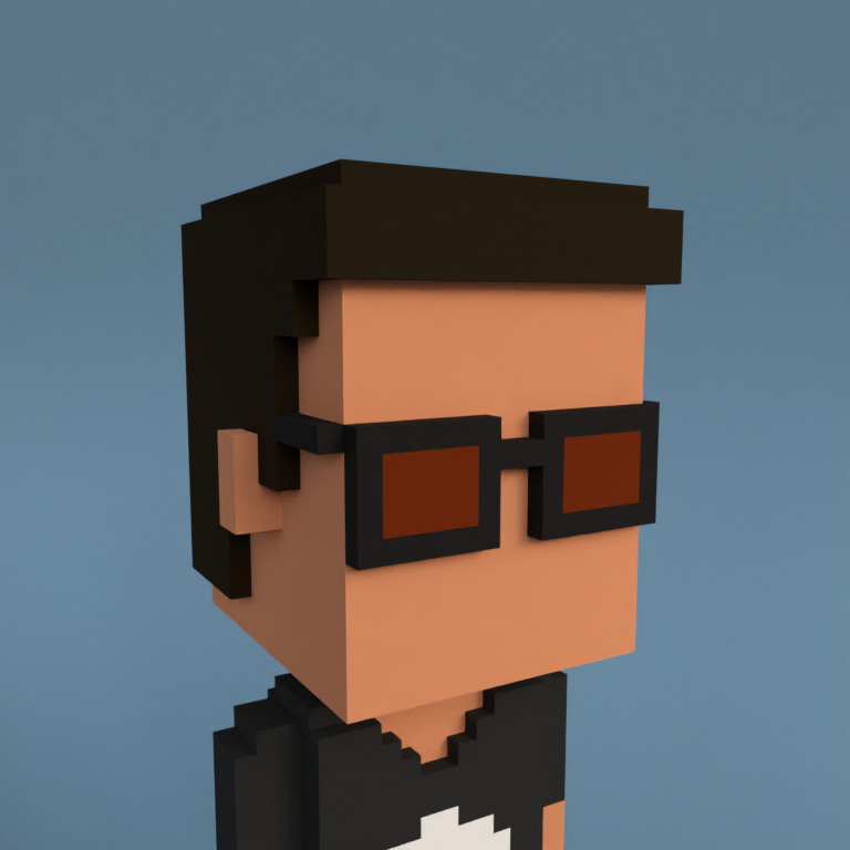 Meebit #3214 — Portrait