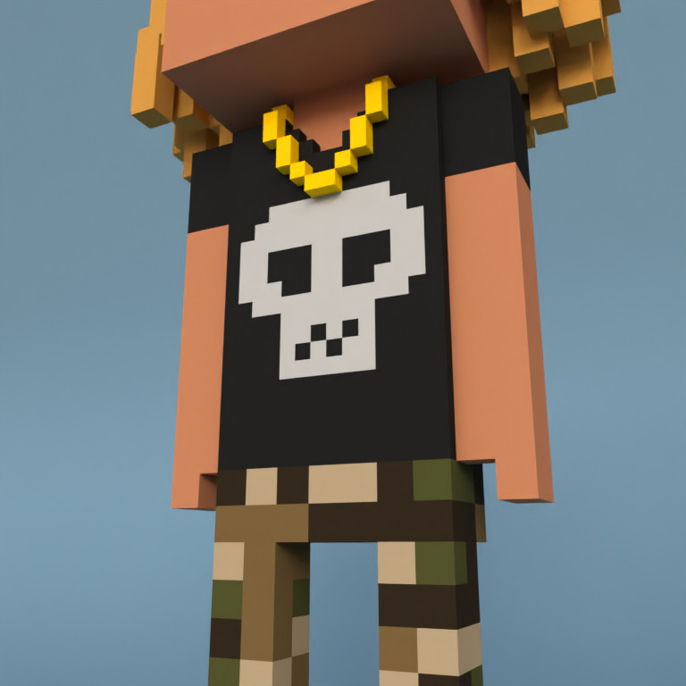 Meebit #3217 — Outfit