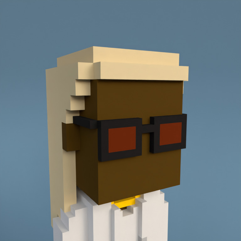 Meebit #3221 — Portrait
