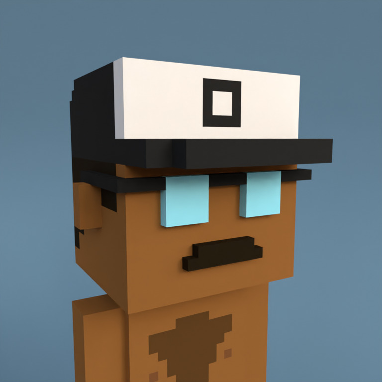 Meebit #3224 — Portrait
